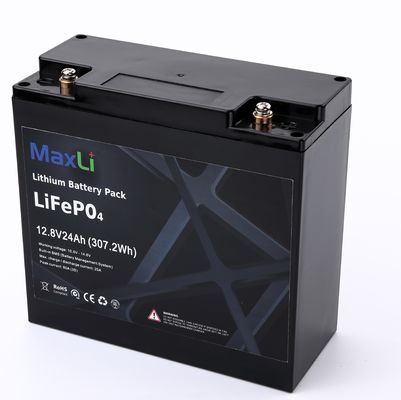 Rechargeable Deep Cycle 12 Volt 24Ah Lithium Ion Battery